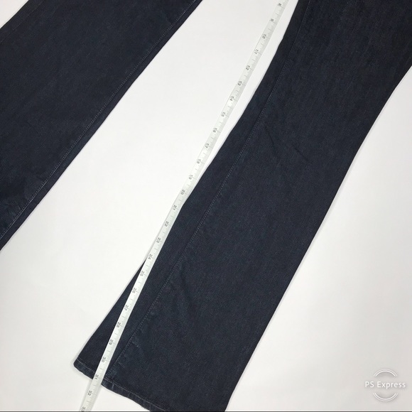 Paige Hidden Hills in Super Black Sea Jeans - Picture 7 of 8